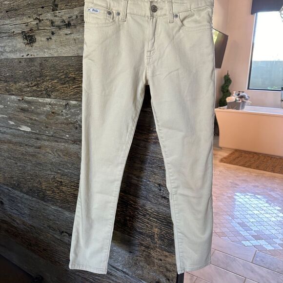 POLO RALPH LAUREN Kids' Tompkins Stretch Skinny Fit Jean In Wheat - Picture 2 of 11